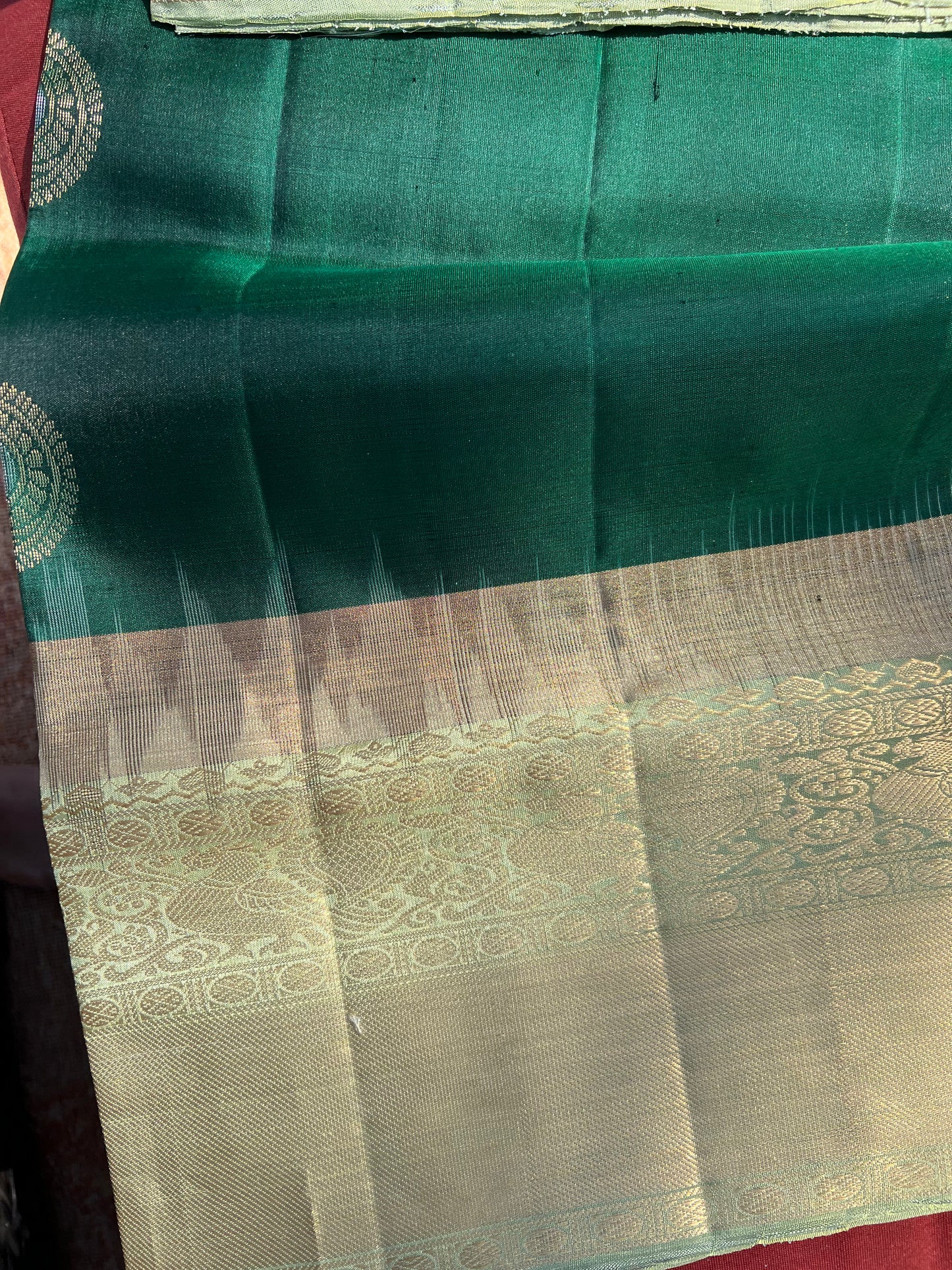 Green Silk Saree