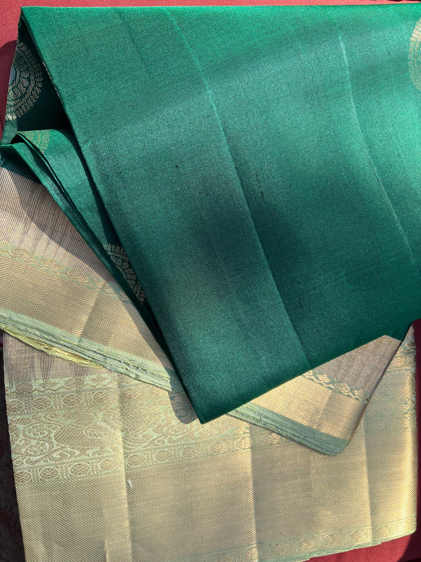 Green Silk Saree