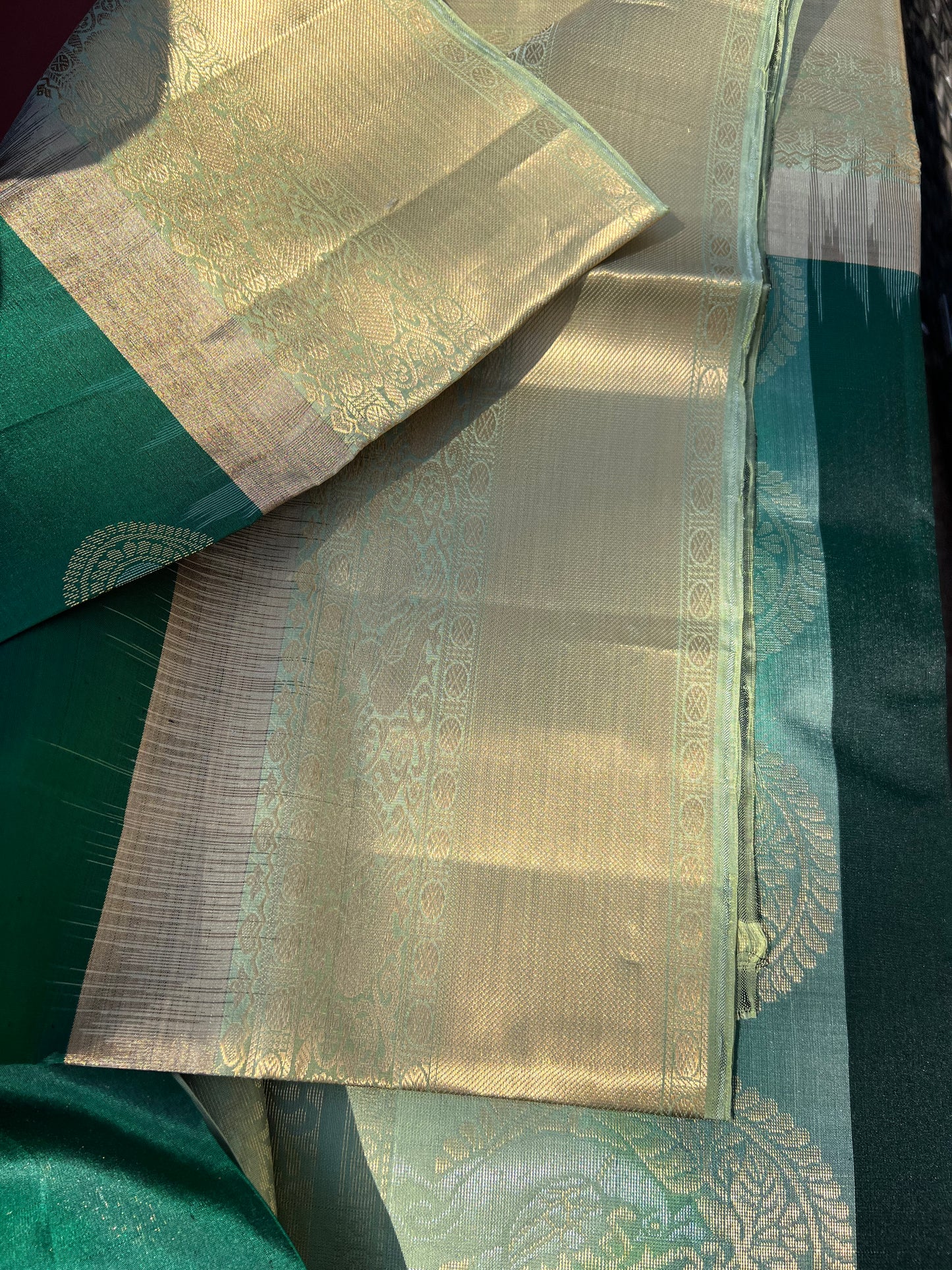 Green Silk Saree